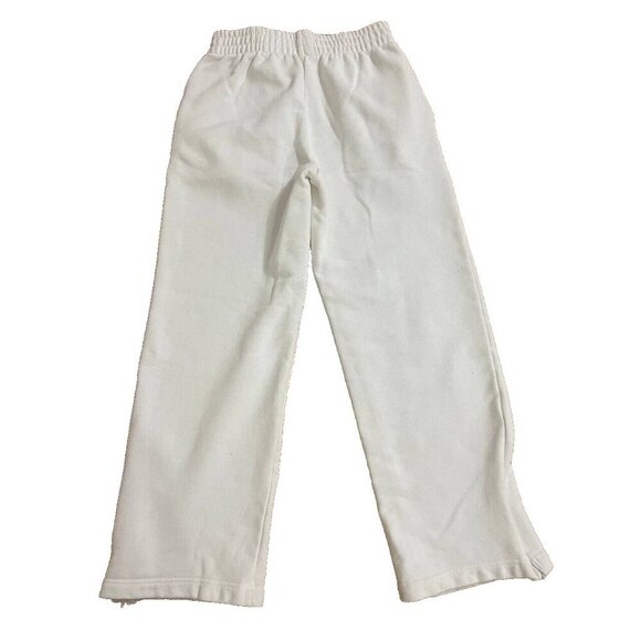 COTTON ON Plush Essential Straight Leg Sweatpant White Petite XS - Picture 3 of 6